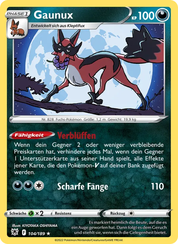 Gaunux card image