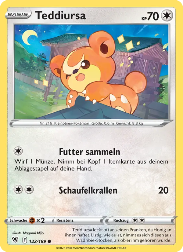 Teddiursa card image