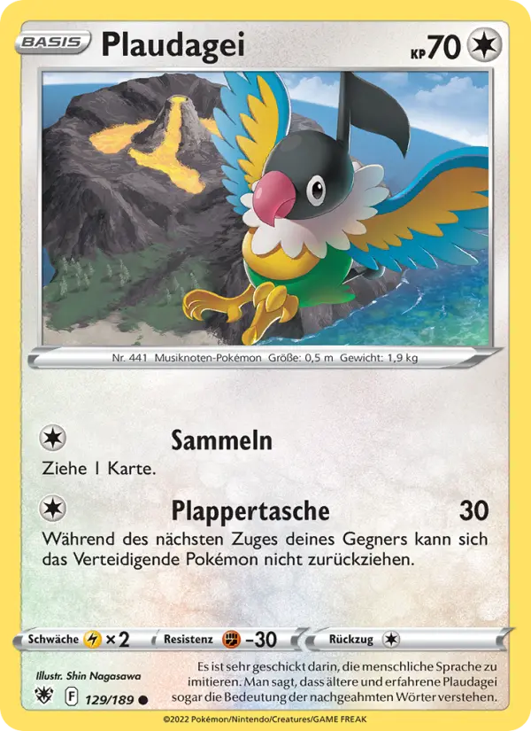 Plaudagei card image