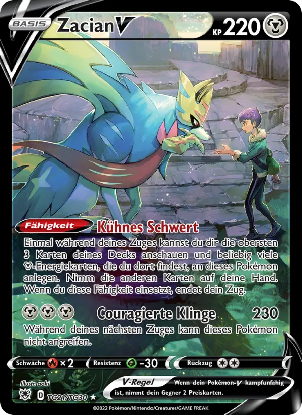 Zacian V card image