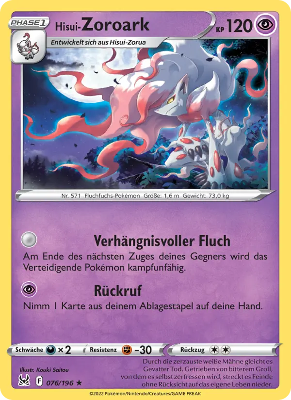 Hisui-Zoroark card image