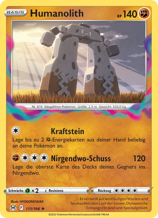 Humanolith card image