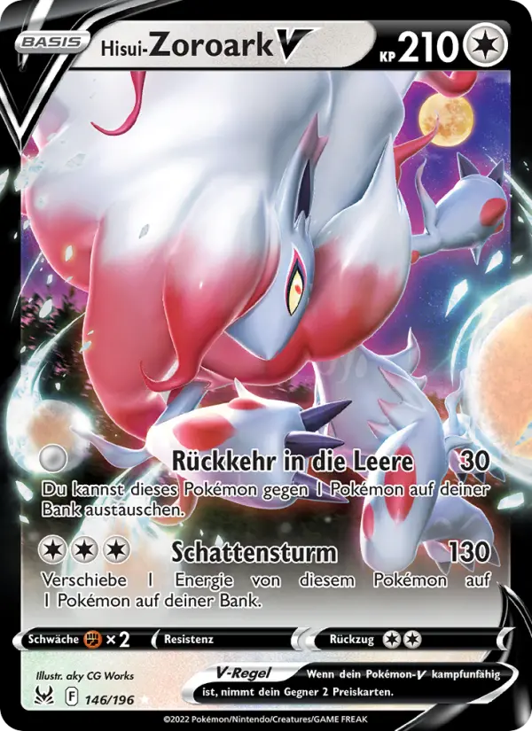 Hisui-Zoroark V card image