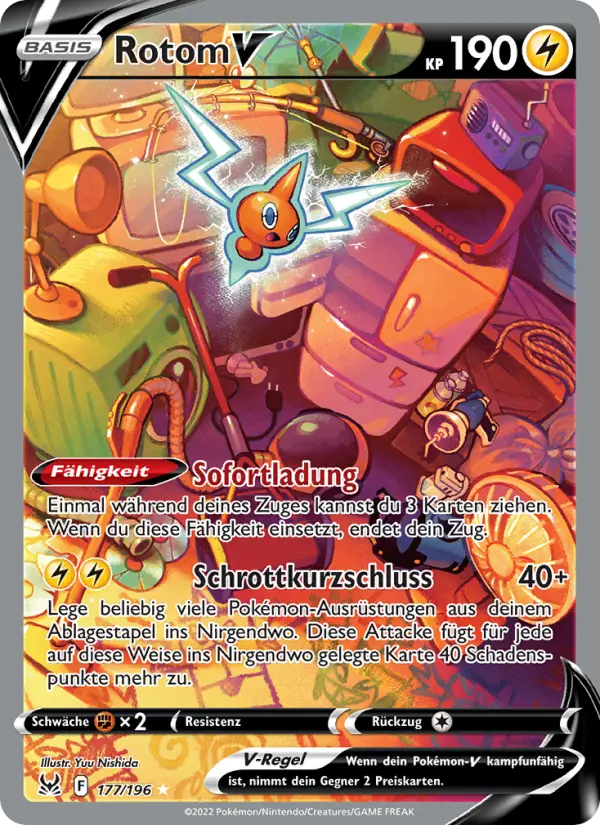 Rotom V card image