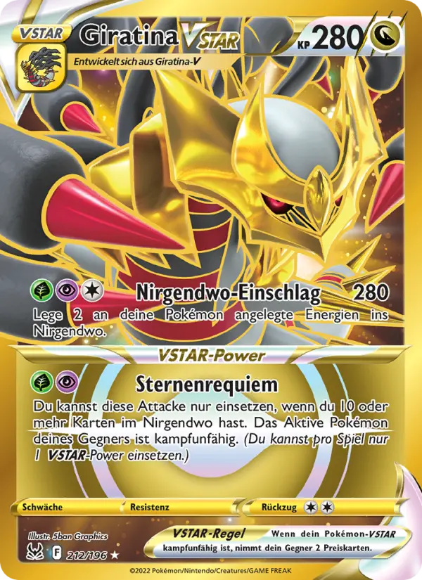 Giratina VSTAR card image