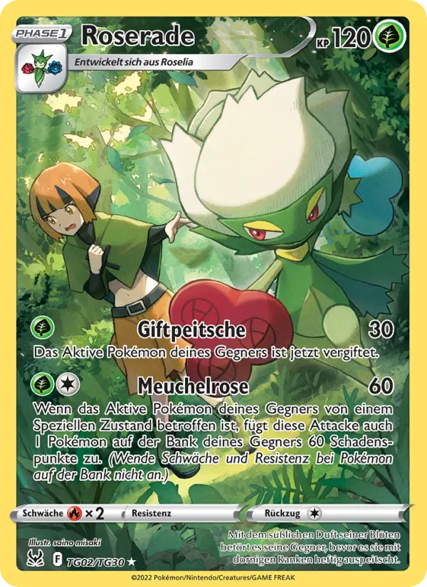 Roserade card image