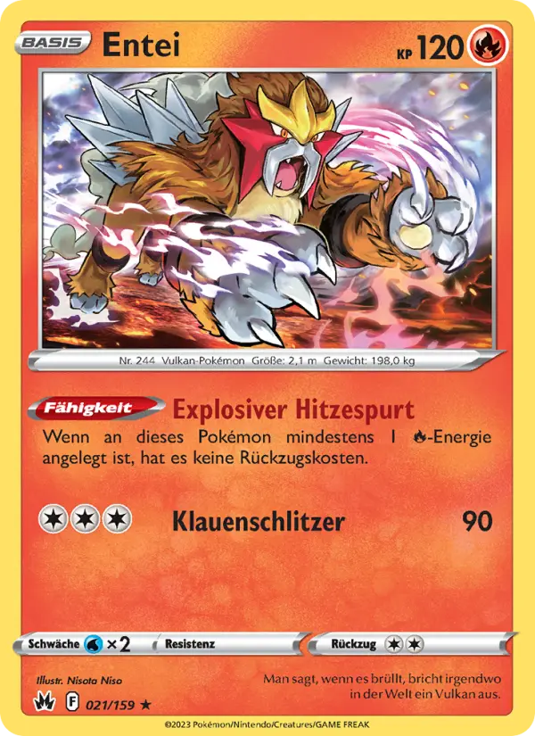 Entei card image
