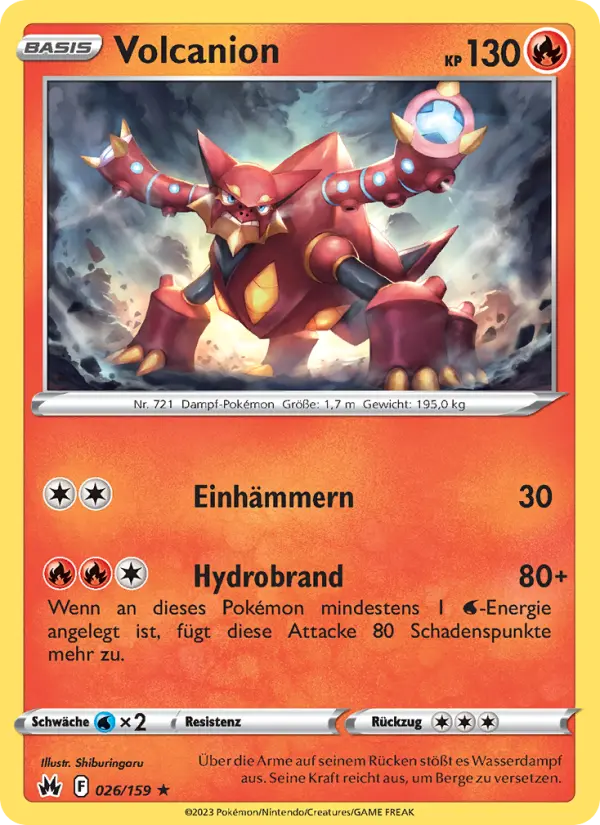 Volcanion card image
