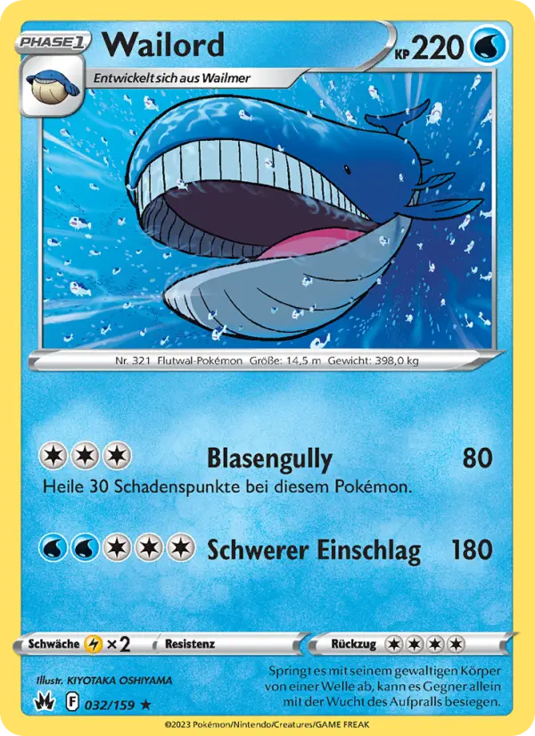 Wailord card image