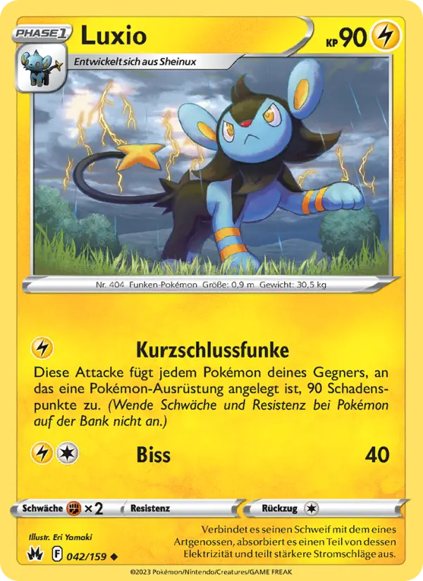 Luxio card image