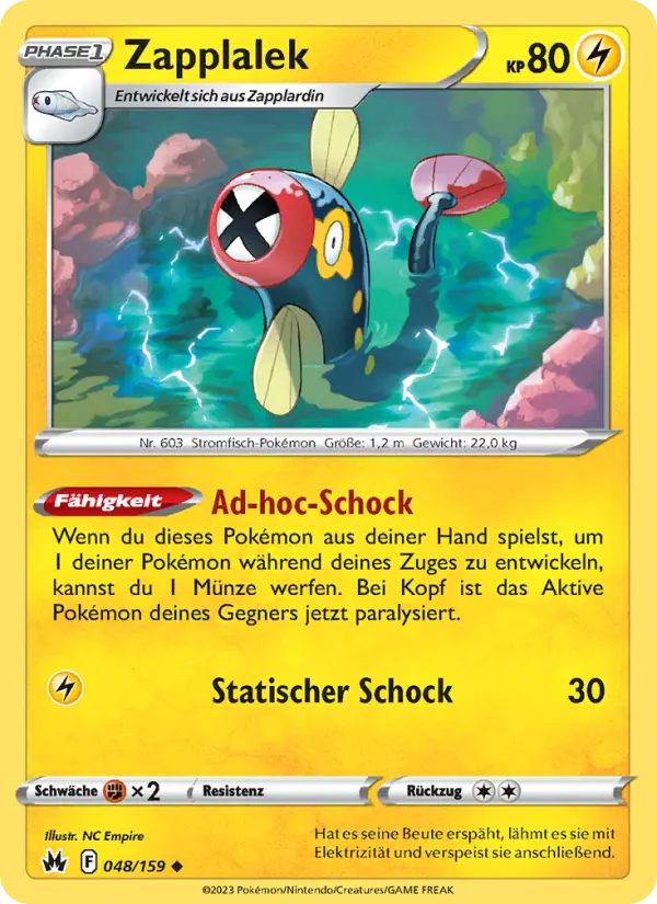 Zapplalek card image