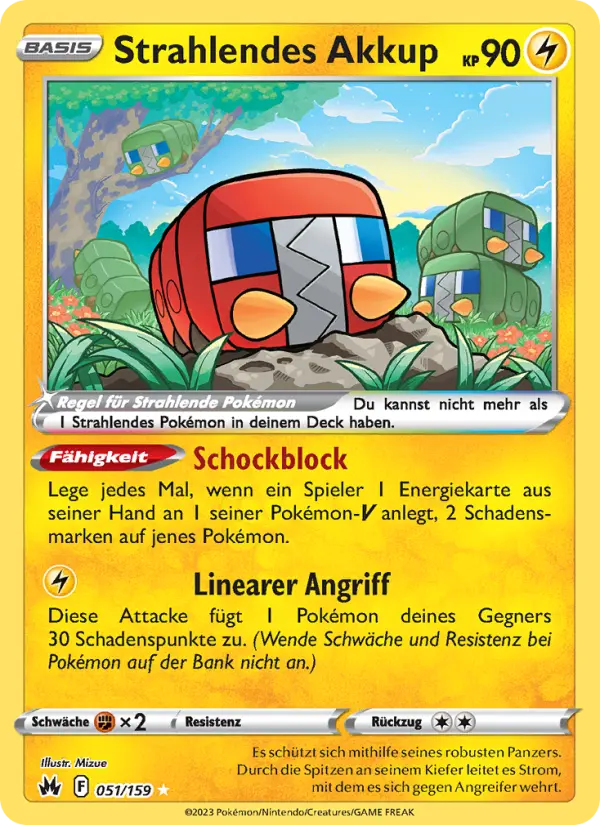 Strahlendes Akkup card image