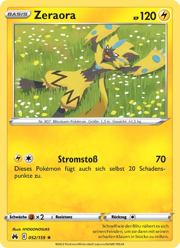 Zeraora card image