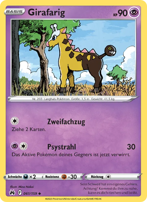 Girafarig card image
