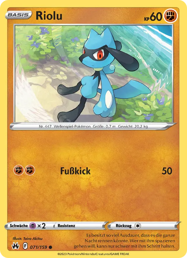 Riolu card image