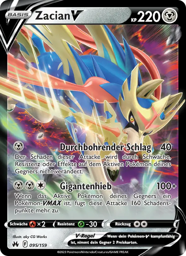 Zacian V card image