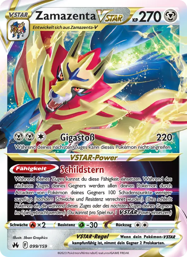 Zamazenta VSTAR card image