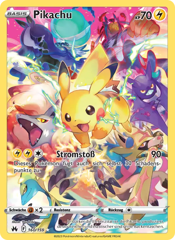 Pikachu card image