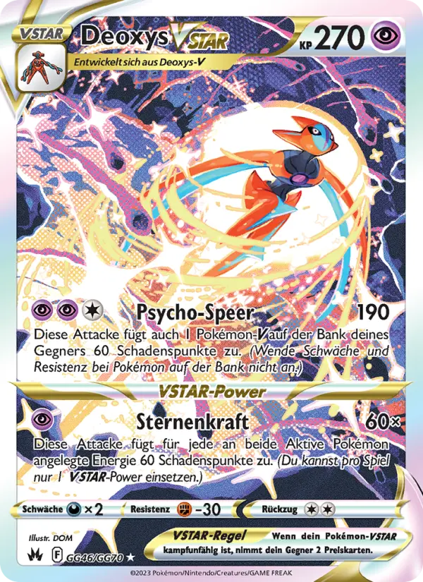 Deoxys VSTAR card image