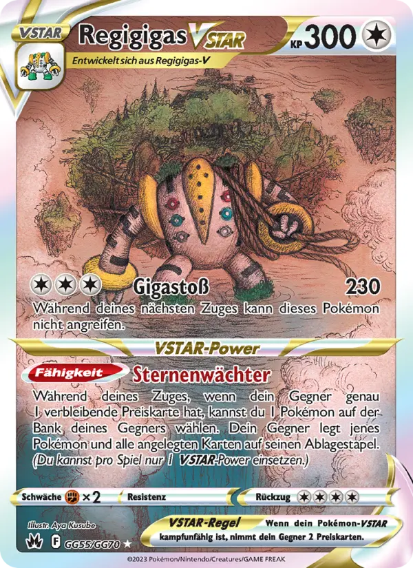 Regigigas VSTAR card image