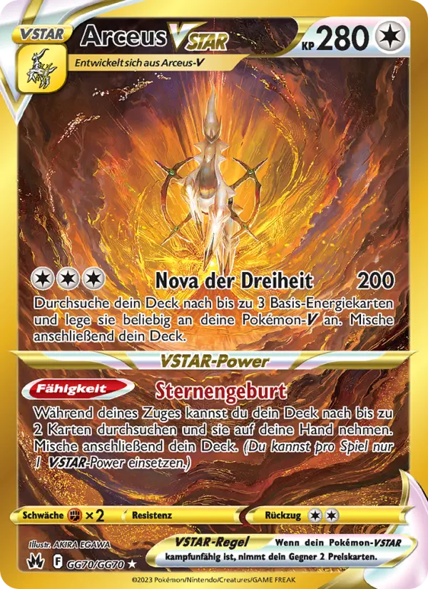Arceus VSTAR card image
