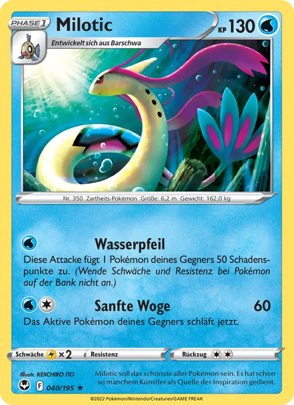 Milotic card image
