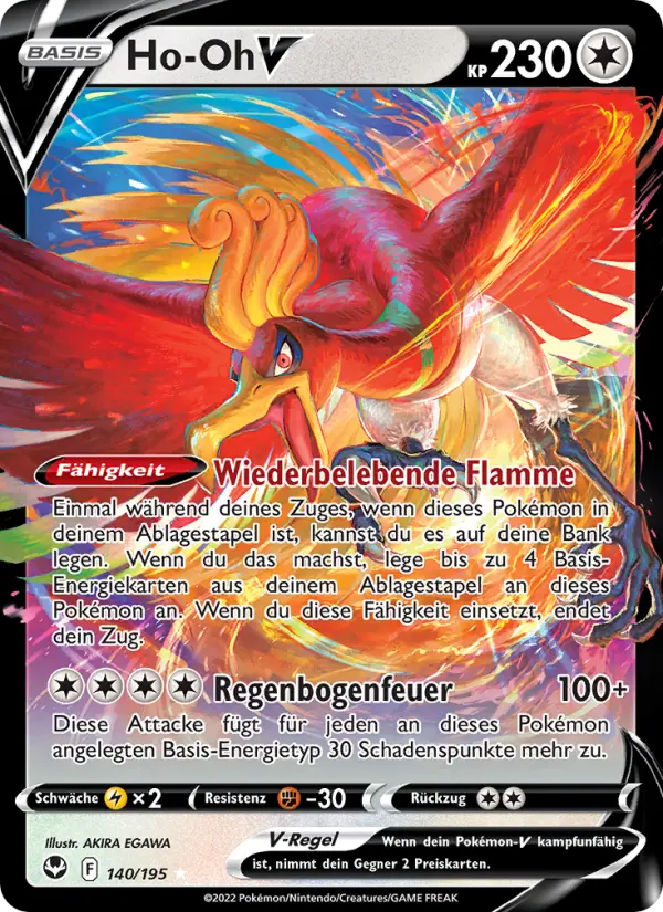 Ho-Oh V card image