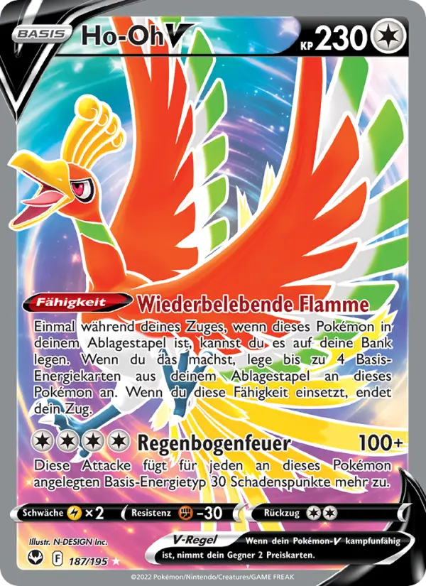 Ho-Oh V card image