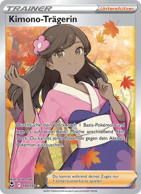 Kimono-Trägerin card image