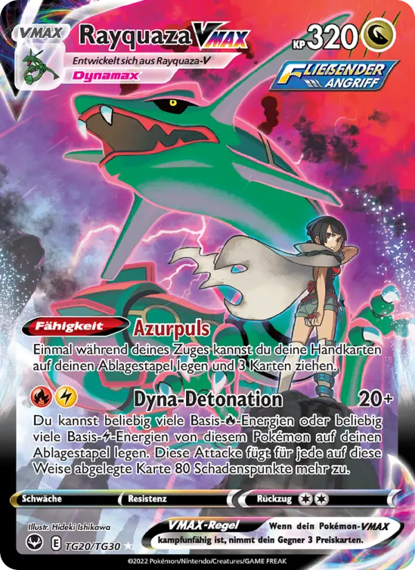 Rayquaza VMAX card image