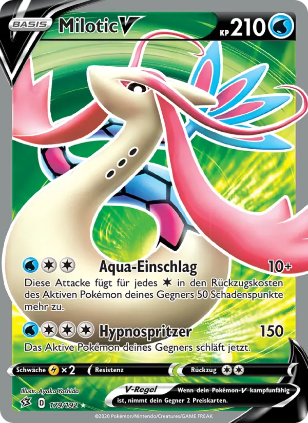Milotic V card image