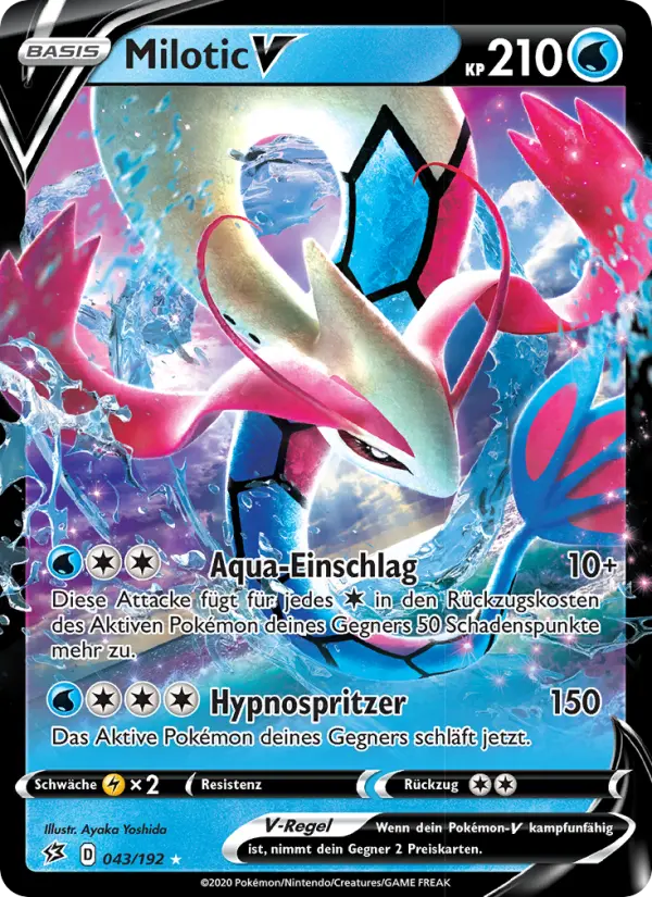 Milotic V card image