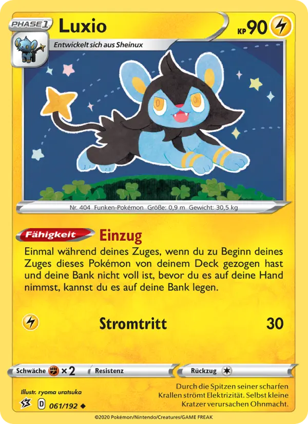 Luxio card image