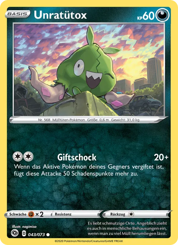 Unratütox card image