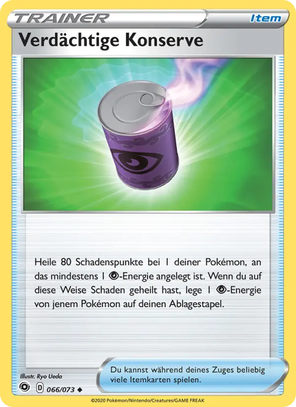 Verdächtige Konserve card image