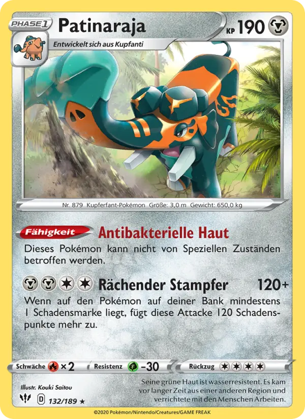 Patinaraja card image