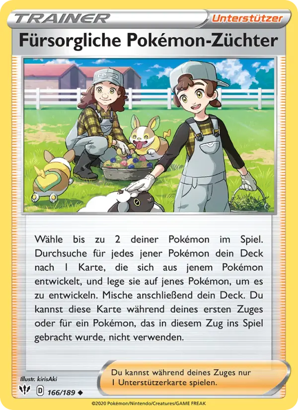 Fürsorgliche Pokémon-Züchter card image