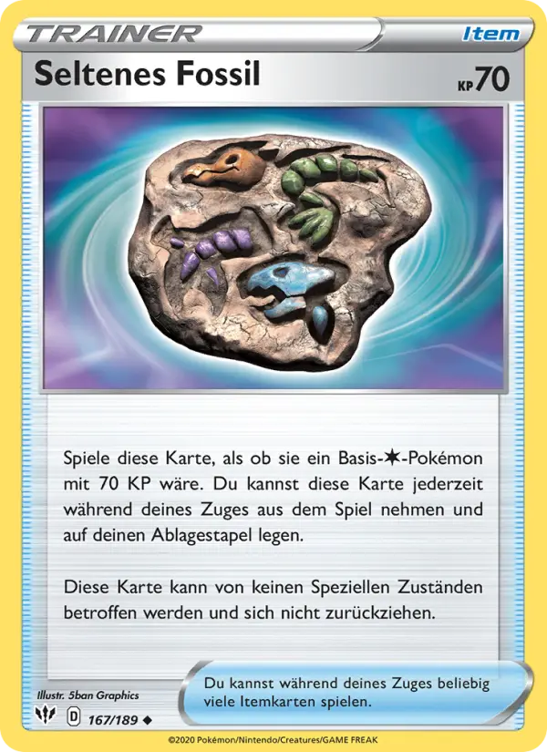 Seltenes Fossil card image