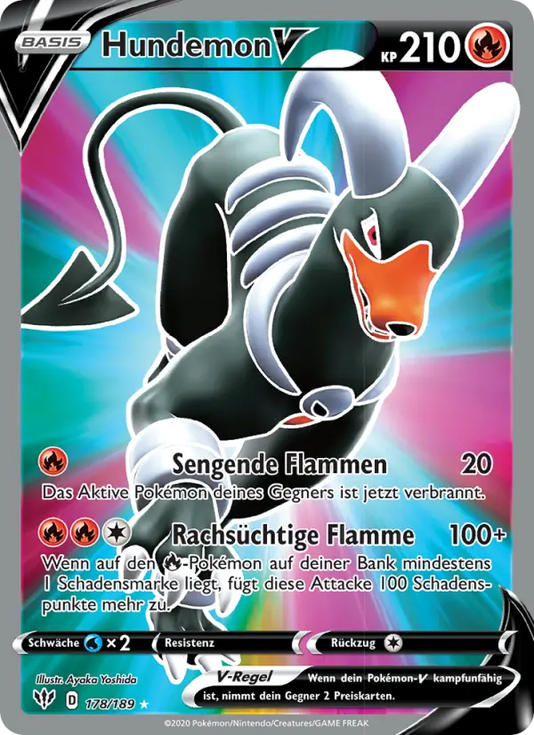 Hundemon V card image