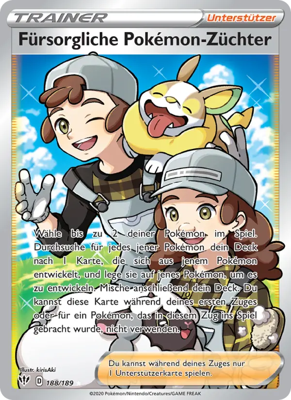 Fürsorgliche Pokémon-Züchter card image