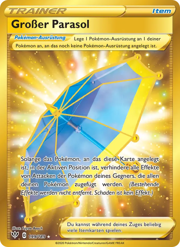 Großer Parasol card image