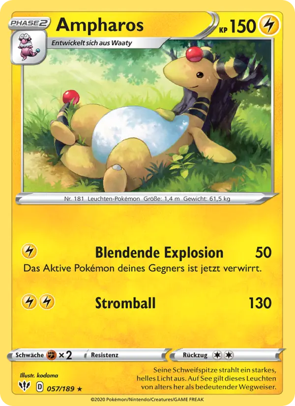 Ampharos card image