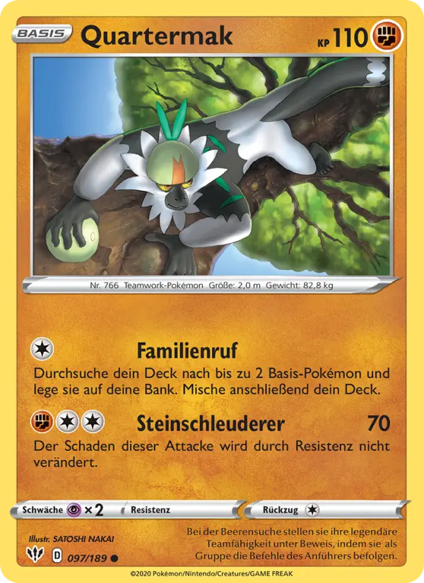 Quartermak card image