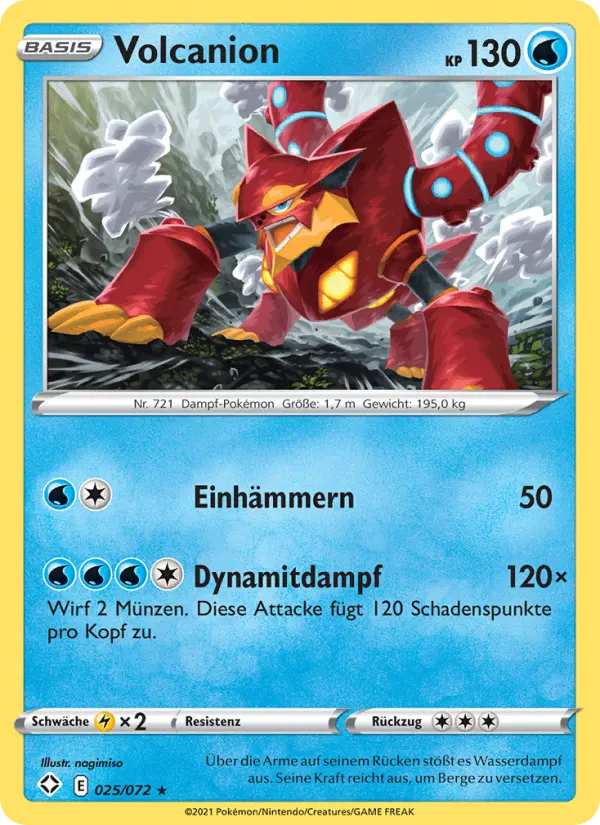 Volcanion card image