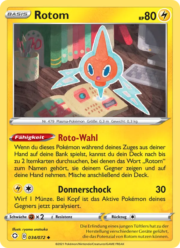 Rotom card image