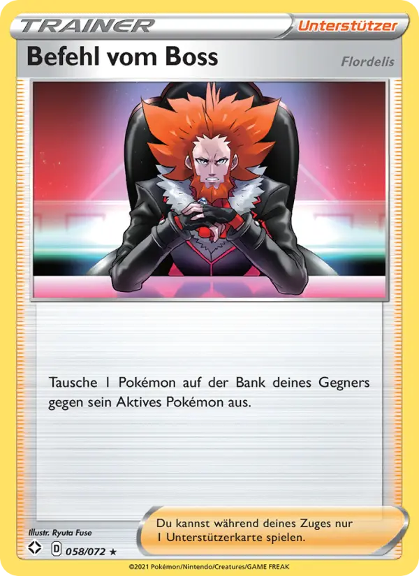 Befehl vom Boss card image