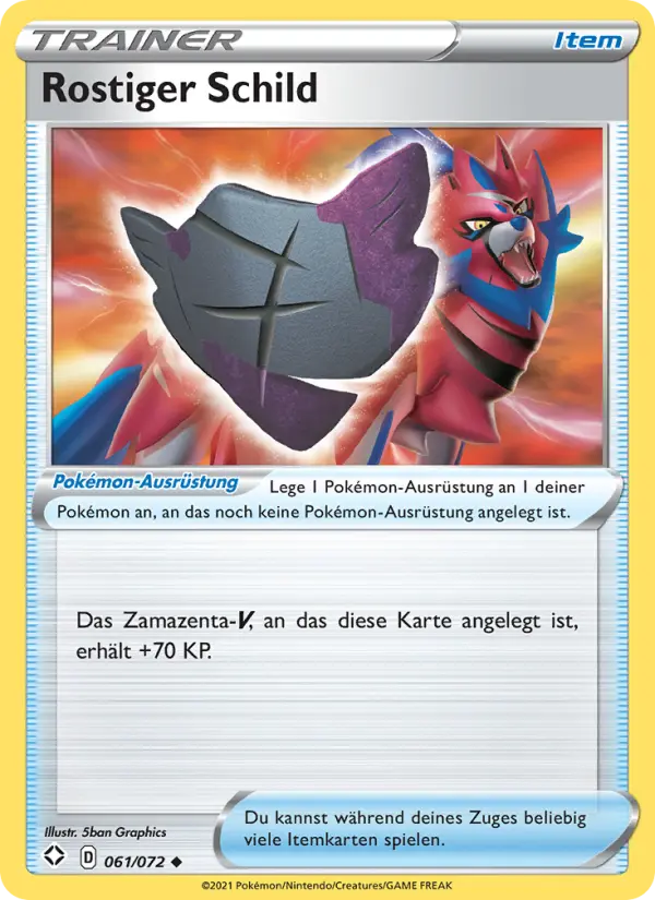 Rostiger Schild card image