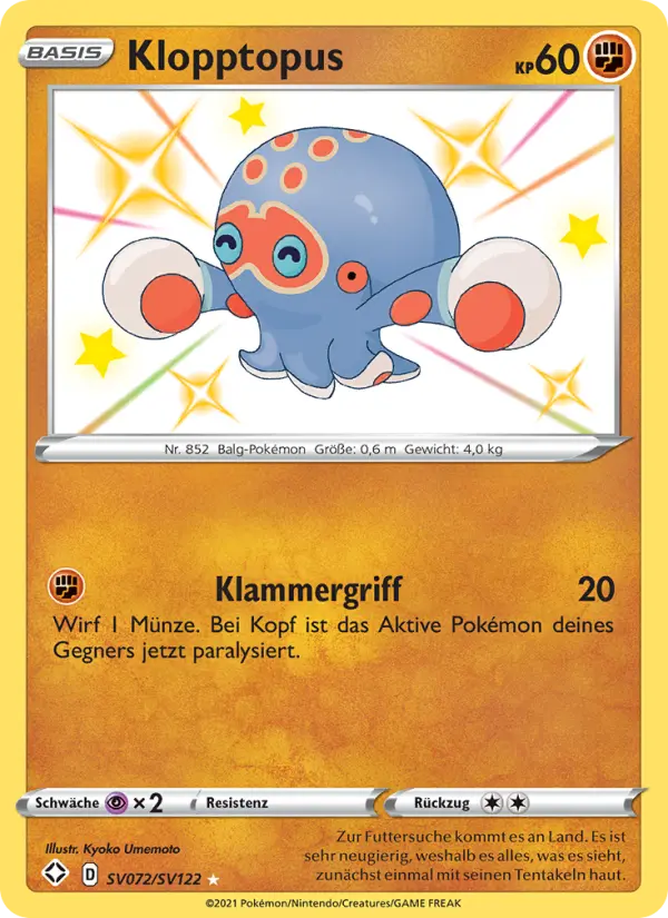 Klopptopus card image