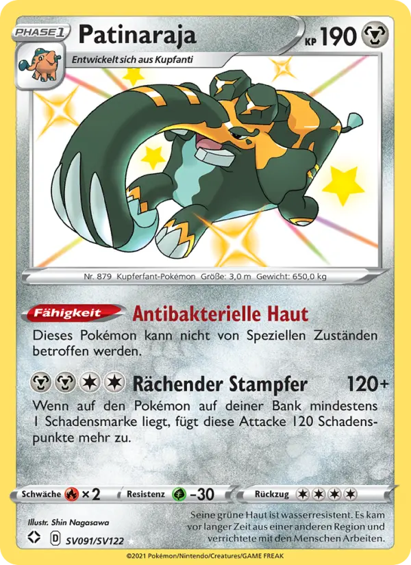 Patinaraja card image