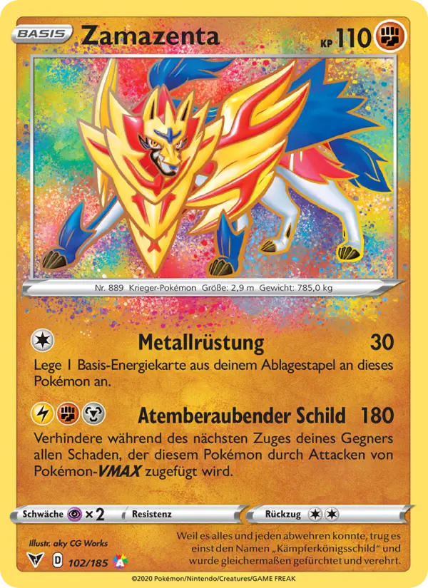 Zamazenta card image